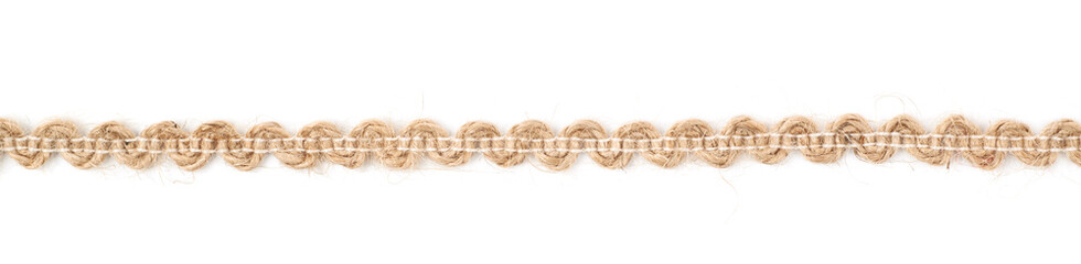 Wall Mural - Line of a linen rope string
