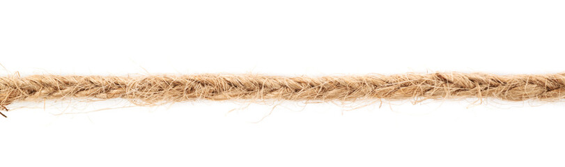 Wall Mural - Line of a linen rope string