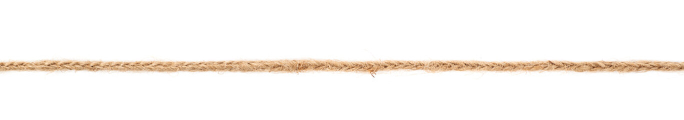 Wall Mural - Line of a linen rope string