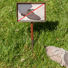 Keep off the Grass