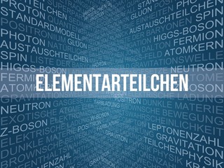 Wall Mural - Elementarteilchen