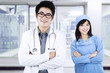© Creativa Images - Handsome doctor and his partner