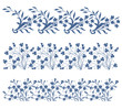 © sonar512 - Vector ornamental floral element.