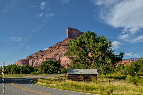 Fotografie, Obraz The Palisade butte view from Unaweep-Tabeguache scenic byway
Gateway, Mesa Coun