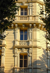 Facade, Windows and Balcony in Nice