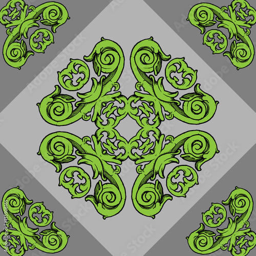 Download Ornament pattern vector tile - Buy this stock vector and ...