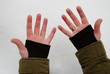 © st_fox - female hands on a background of snow