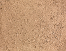  Close View Of Ground Brown Carob Powder.