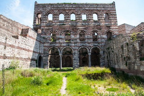 Fotomural Palace of Constantine (Tekfur Sarayi), heritage of the Byzantine Empire in Constantinople