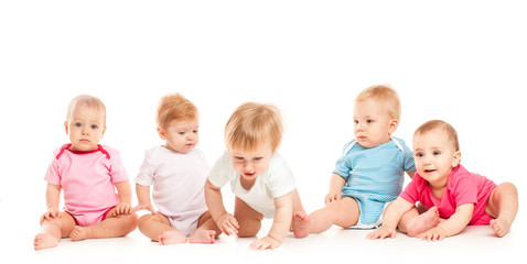  Five babies isolated