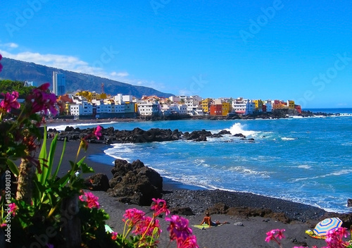 Playa Jardin Puerto De La Cruz Tenerife Spain Buy This Stock