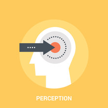 Perception Icon Concept