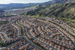 Porter Ranch Aerial View in Los Angeles California