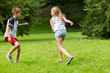 © Syda Productions - group of happy kids or friends playing outdoors