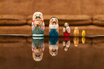 Russian matryoshka dolls