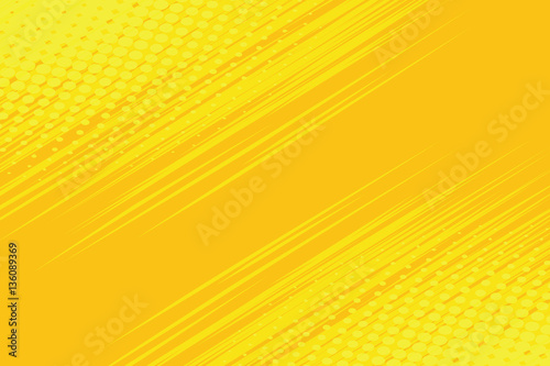 Obrazy żółte  zolte-boczne-kreskowanie-z-efektem-poltonow