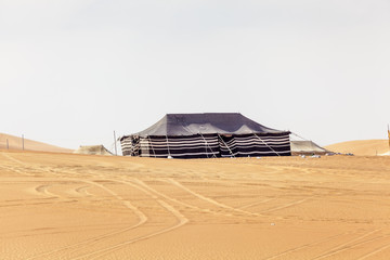 Wall Mural - Desert camp in Liwa Oasis