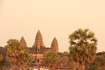 Angkor Wat at Sunset, Cambodia