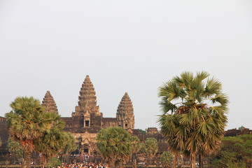 Angkor Wat at Sunset, Cambodia