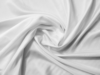 white fabric silk background