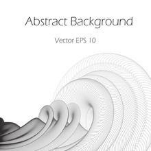 Abstract Helical Background   - Vector Illutration 