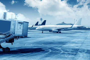 Wall Mural - Busy airport pictures