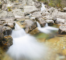 Waterfall In High Tatras, Slovakia