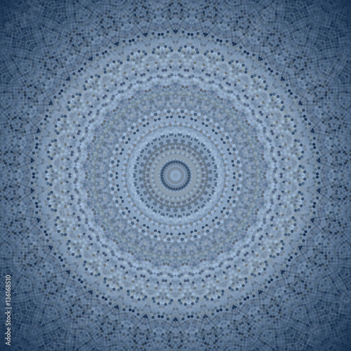 Hintergrund Mandala Mosaik In Blau Braun Weiss Abstraktes Muster Hypnose Meditation Mystik Dekoratives Design Fur Homepage Esoterik Symbol Buy This Stock Illustration And Explore Similar Illustrations At Adobe Stock Adobe Stock