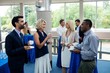 © WavebreakMediaMicro - Business executives interacting with each other