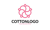 Fototapeta Pokój dzieciecy - Cotton Logo
