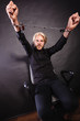© anetlanda - Furious man with chained hands, no freedom