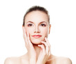 © artmim - Healthy Woman with Fresh Skin Isolated. Spa Beauty, Aesthetic Me
