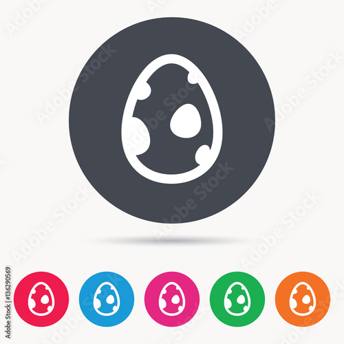 Dinosaur Egg Icon Birth Symbol Pokemon Egg Concept Colored Circle Buttons With Flat Web Icon Vector Stock Vector Adobe Stock Dinosaur Egg Icon Birth Symbol Pokemon Egg Concept Colored Circle Buttons With Flat Web Icon Vector Stock Vector Adobe Stock