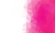 Polygon Pink Gradient Background