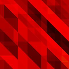 Poster - Abstract colorful background from triangles. Vector geometric backgrop