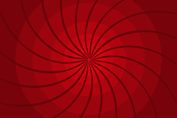 Wall Mural - Red abstract radial step gradient background, Abstract red circular background,