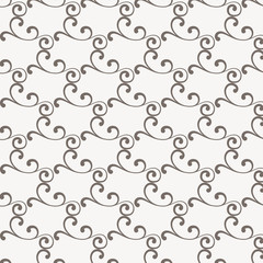 Poster - Repeating abstract background with curl