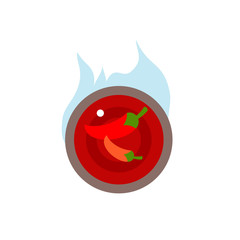 Poster - Chilli sauce icon