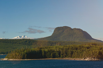 Wall Mural - Mountain landscape at day time