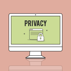 Sticker - Authorize Protected Verification Privacy Security Concept