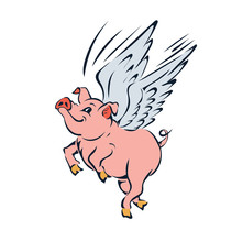 pink-pig-with-wings-free-stock-photo-public-domain-pictures