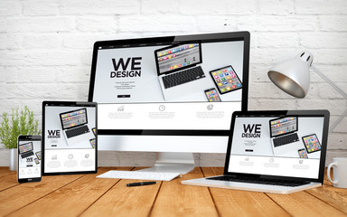Fototapete - we design screen multidevices