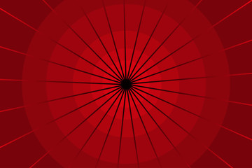 Wall Mural - Abstract red circular background,