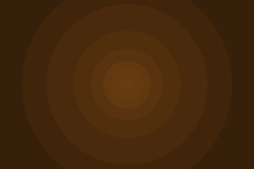 Wall Mural - Abstract brown circular background,