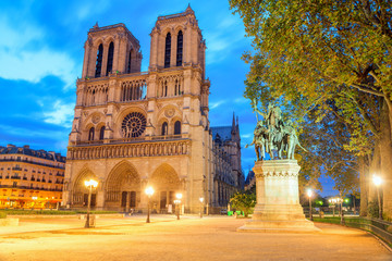 Wall Mural - The Cathedral of Notre Dame de Paris, France