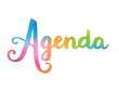 © HowLettery Studio - Icône vecteur AGENDA