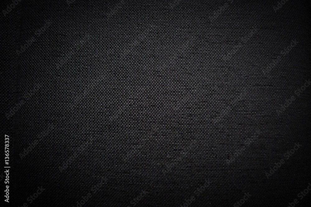 Dunkel Schwarz Hintergrund Gewebe Textil - obrazy, fototapety, plakaty 