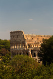 Fototapeta  - Colosseum or Coliseum Amphitheatre in Rome.