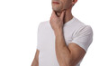 © dream@do - Man thyroid gland prevention control. Health care and medical concept
