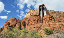 Holy Cross Chapel In Sedona, Arizona